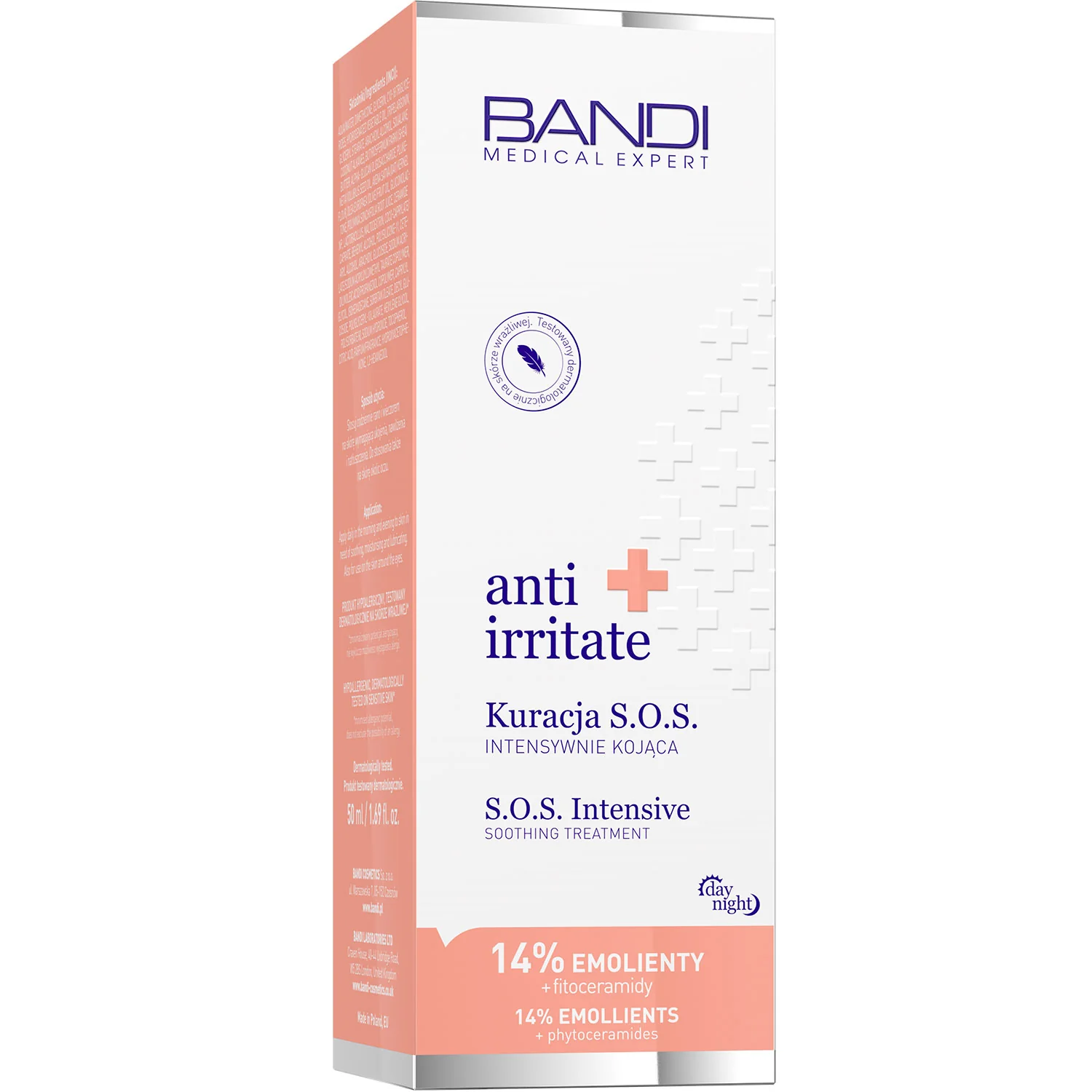 BANDI Anti Irritate Kuracja S.O.S krem do twarzy naprawczy, 50 ml