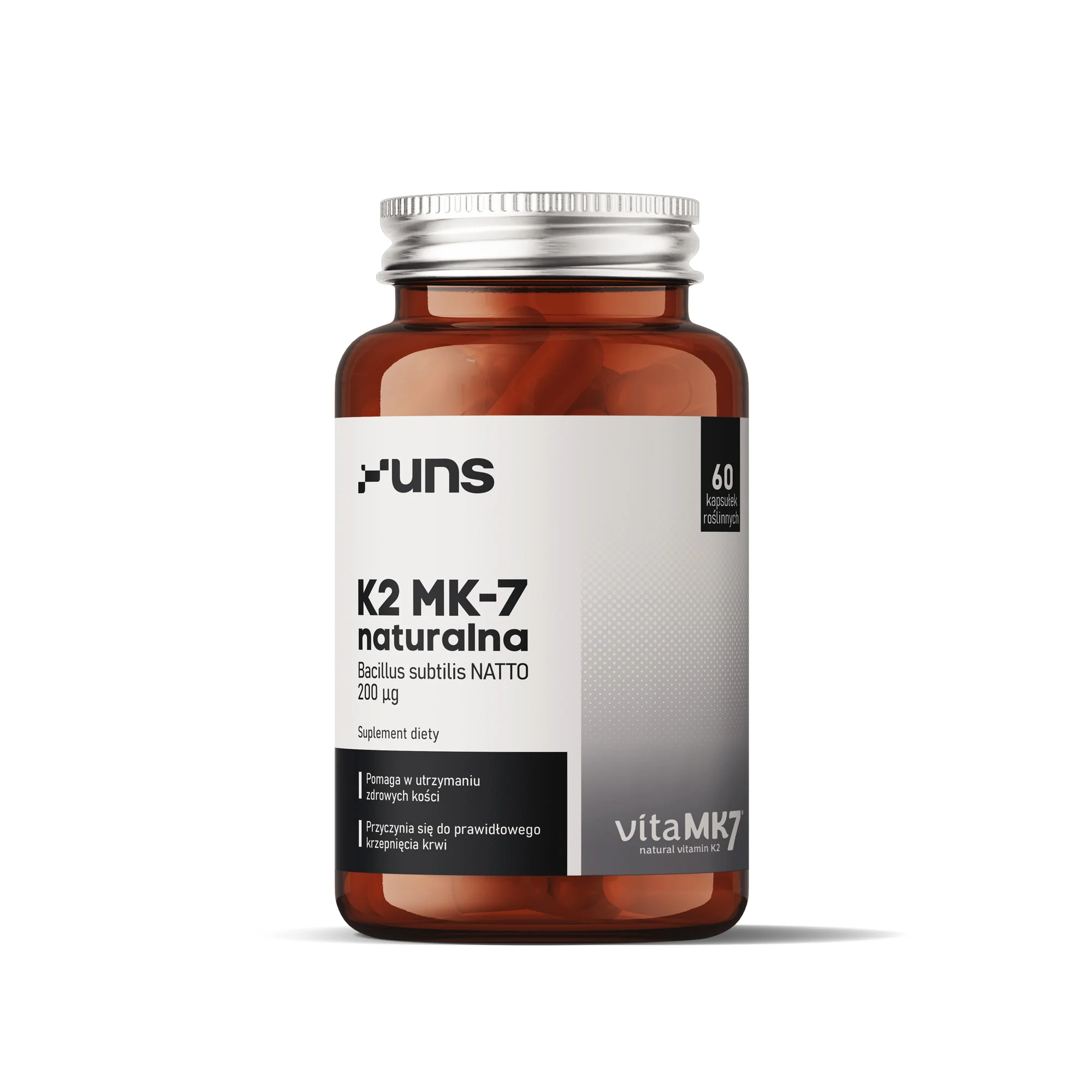 UNS K2 MK7 naturalna 60 wege kapsułek