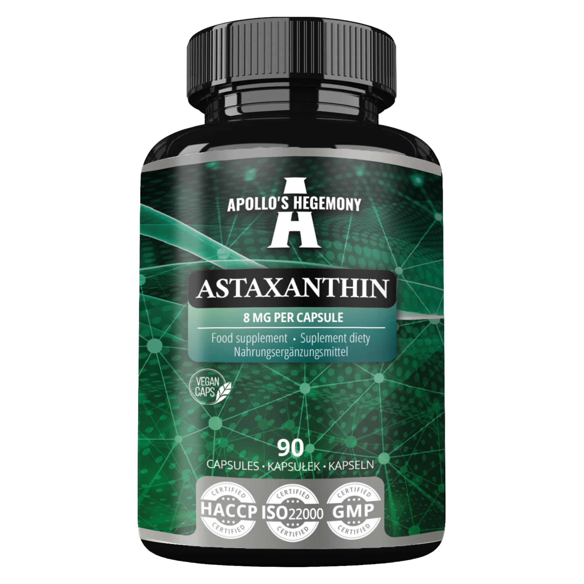 Apollo's Hegemony Astaxanthin 90 kapsułek