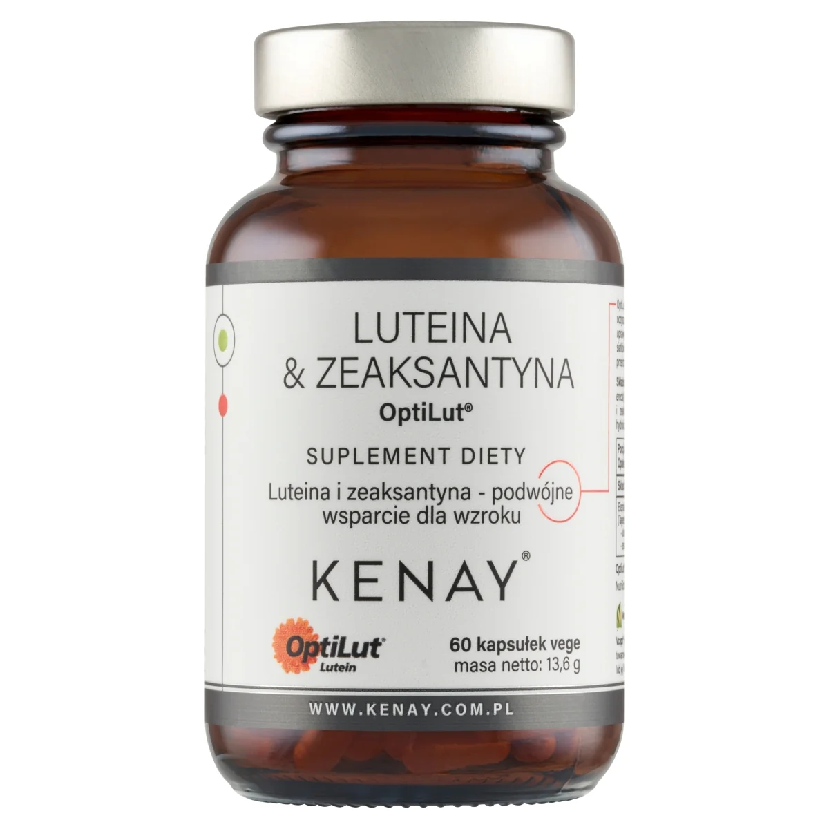 KenayAG, Luteina i Zeaksantyna Optilut 60 kapsułek