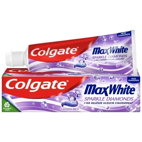 Colgate Max White Sparkle Diamonds pasta do zębów, 75 ml