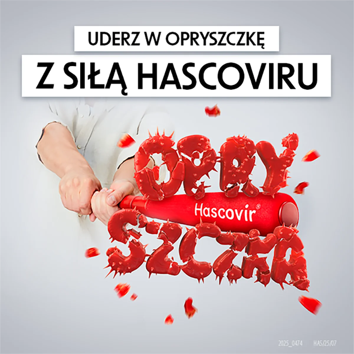 Hascovir Lipożel Pro żel na opryszczkę wargową oraz zmiany opryszczkowe na twarzy, 3 g