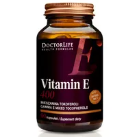 Doctor Life Vitamin E-400 250 mg, 60 kapsułek