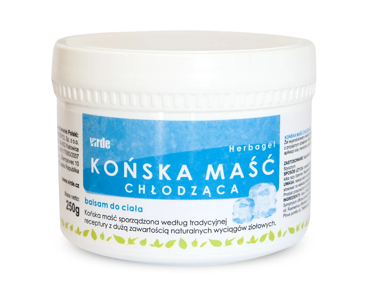 Virde końska maść chłodząca, 250 ml