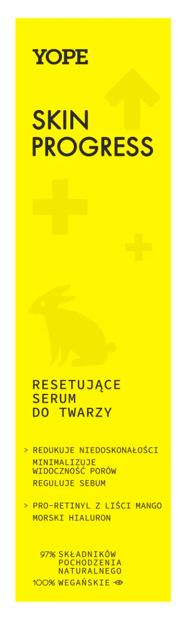 YOPE Skin Progress serum do twarzy resetujące, 40 ml
