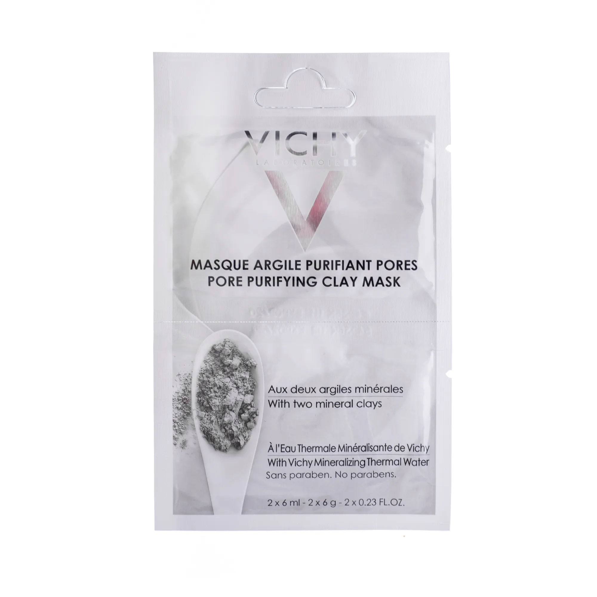 Vichy, maska oczyszczająca pory z glinką, 2 x 6ml
