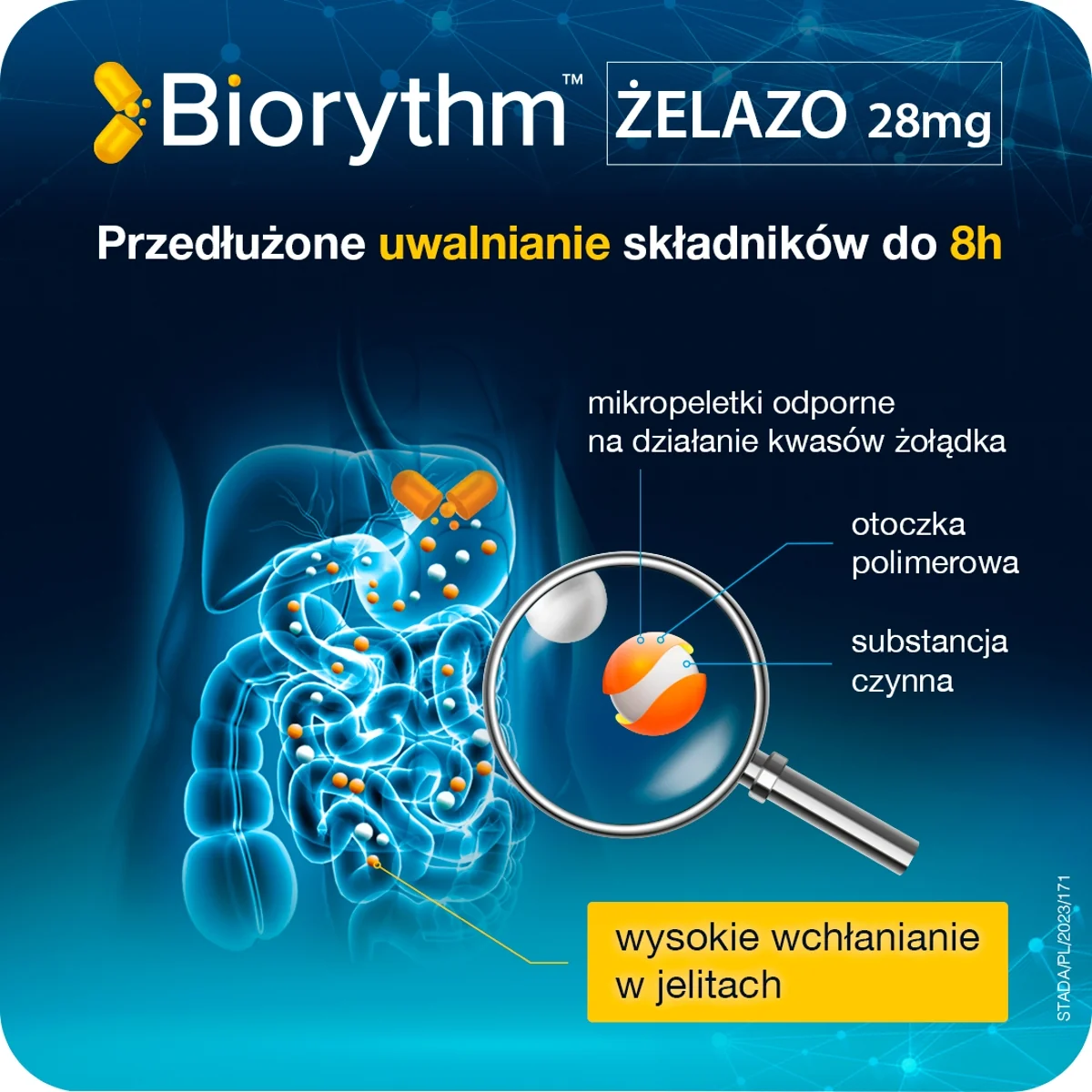 BIOrythm Żelazo 30 kapsułek