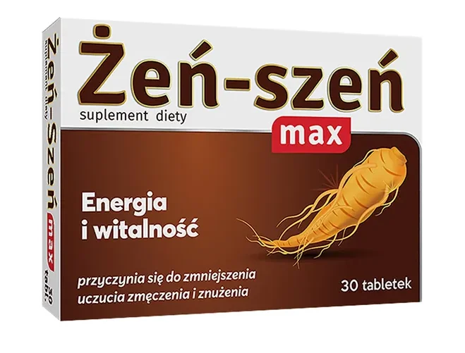 Alg Pharma Żeń-szeń max 30 tabletek