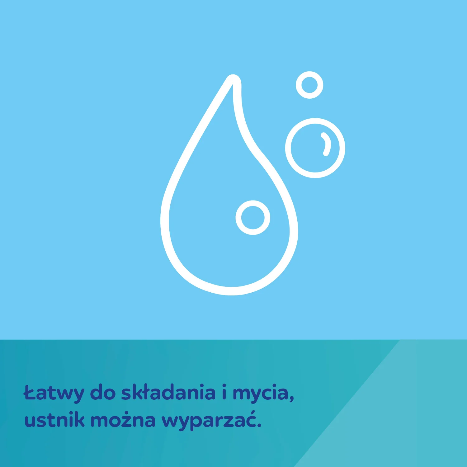 Canpol Babies, kubek treningowy z miękkim ustnikiem i uchwytami, od 6 miesiąca 35/207_blu, 120 ml