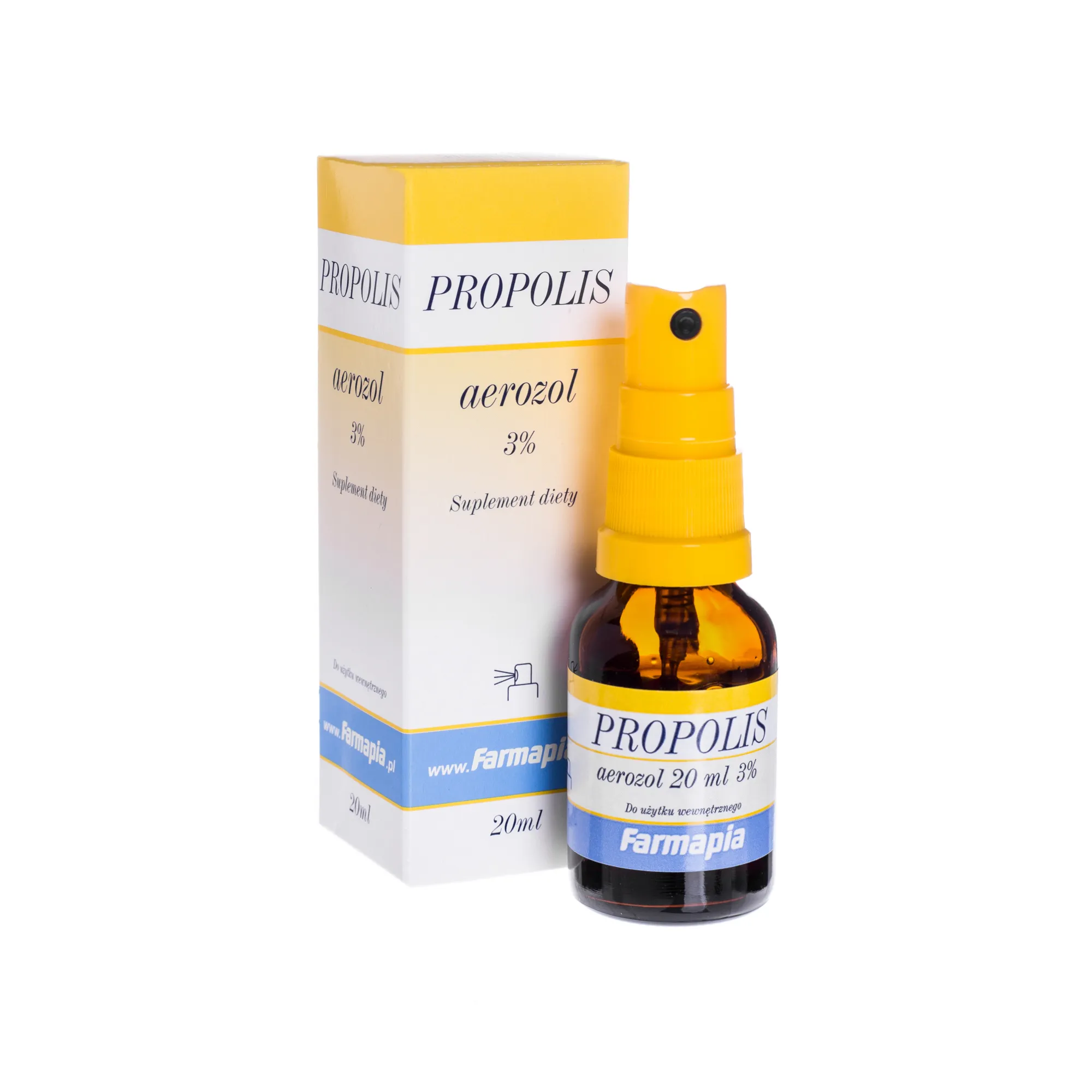 Propolis, 3%, suplement diety, aerozol doustny, 20 ml 