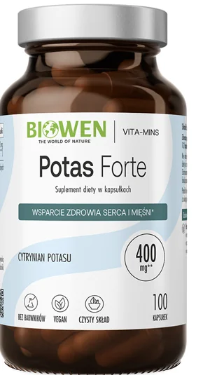 BIOWEN Potas Forte 100 kapsułek