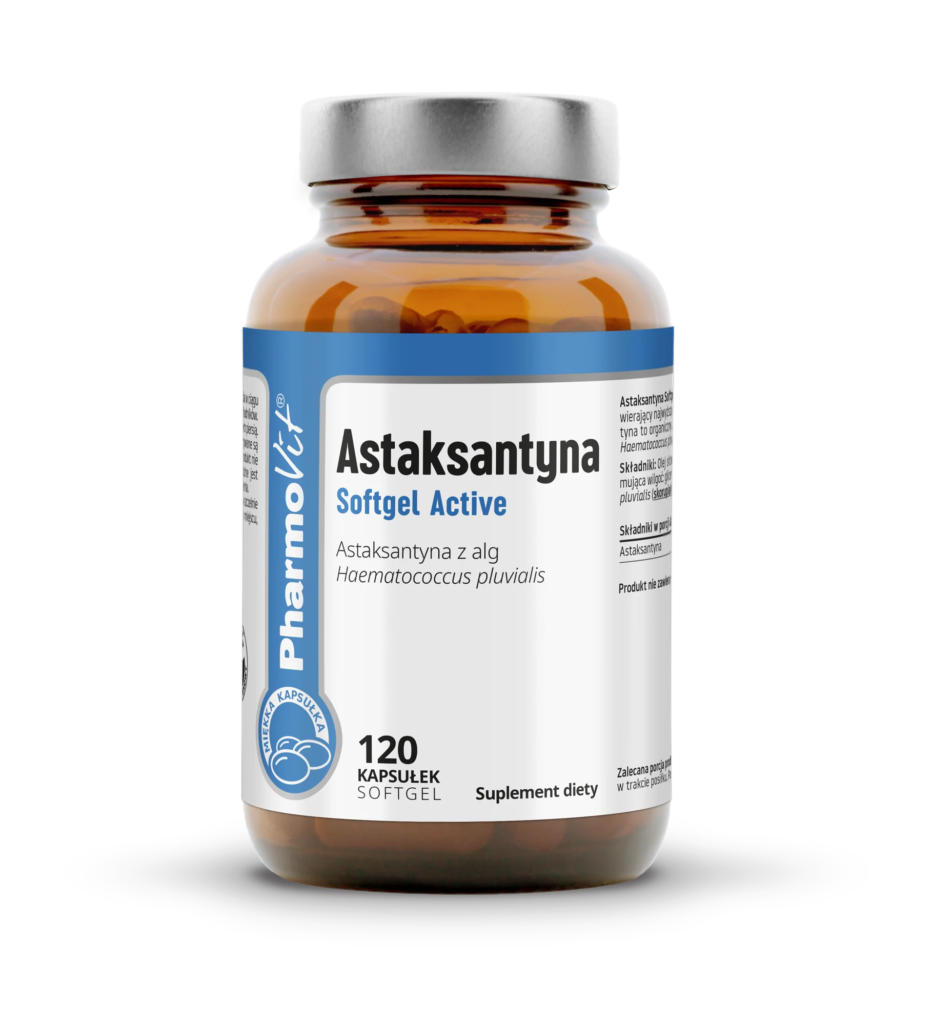 PharmoVit® Astaksantyna Softgel Active 120 kapsułek miękkich