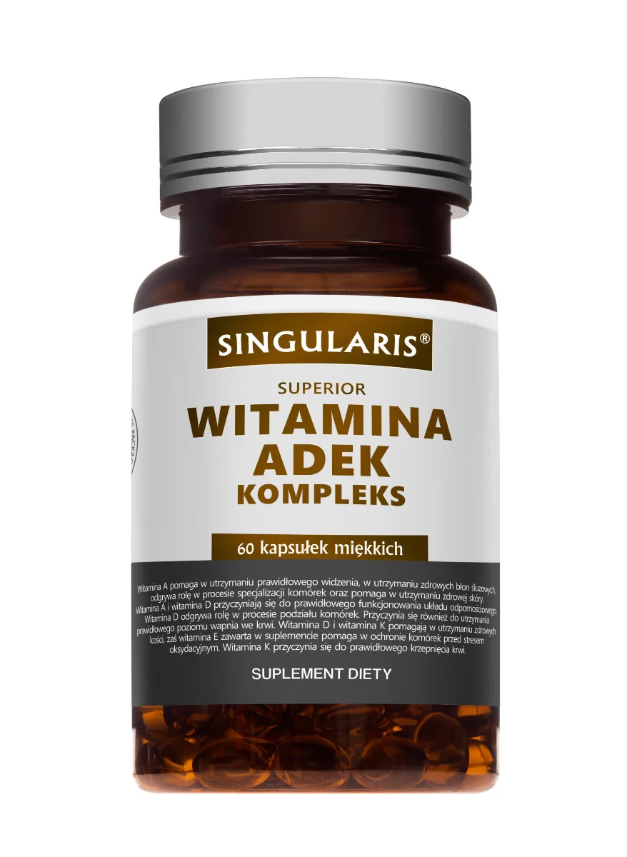 Singularis Superior Witamina ADEK Kompleks 60 kapsułek