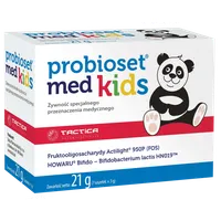 Probioset Med Kids, suplement diety, proszek, 7 saszetek po 3 g