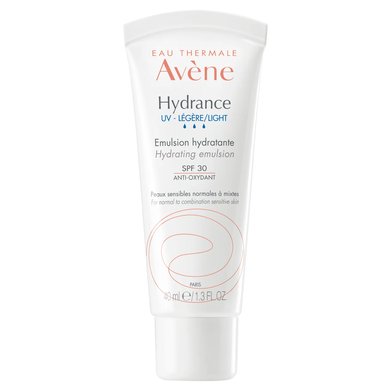 Avene Hydrance UV lekka emulsja nawilżająca SPF30, 40 ml