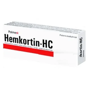 Hemkortin-HC 5 mg + 5 mg maść doodbytnicza, 30 g