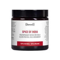 iossi, Spice of India, regenerujące masło do ciała z olejkiem paczuli i olejem arganowym, 120 ml