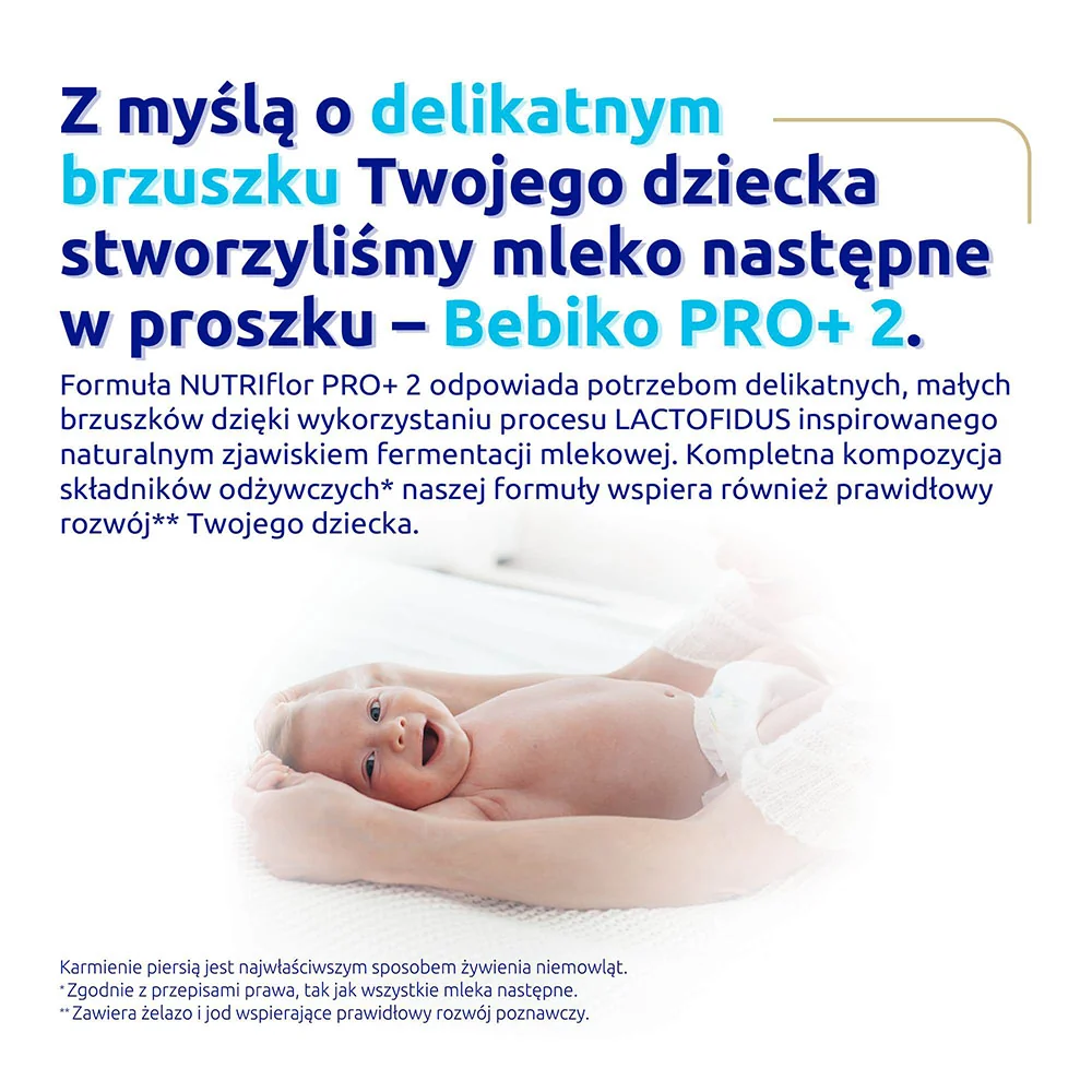 Bebiko Pro+ 2 mleko następne dla dzieci powyżej 6 miesiąca, 700 g