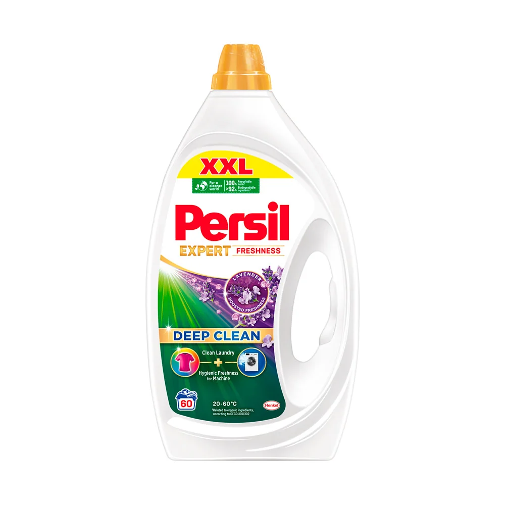 Persil Expert Freshness Lavender Deep Clean żel do prania kolorów, 60 prań, 2,7 l