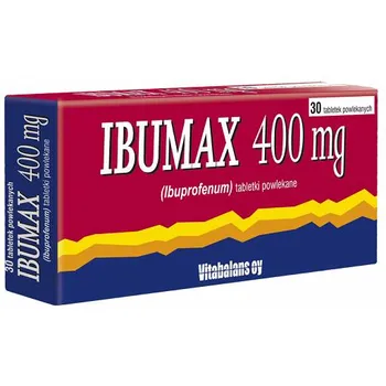 Ibumax 400mg, 30 tabletek powlekanych 