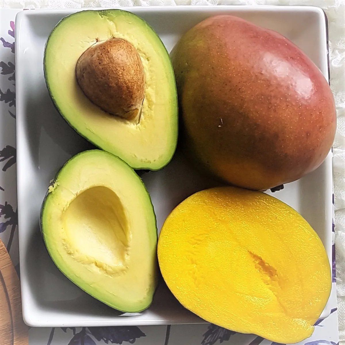 awokado i mango