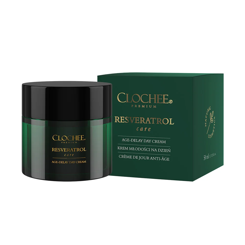 Clochee Resveratrol Care krem młodości na dzień, 50 ml