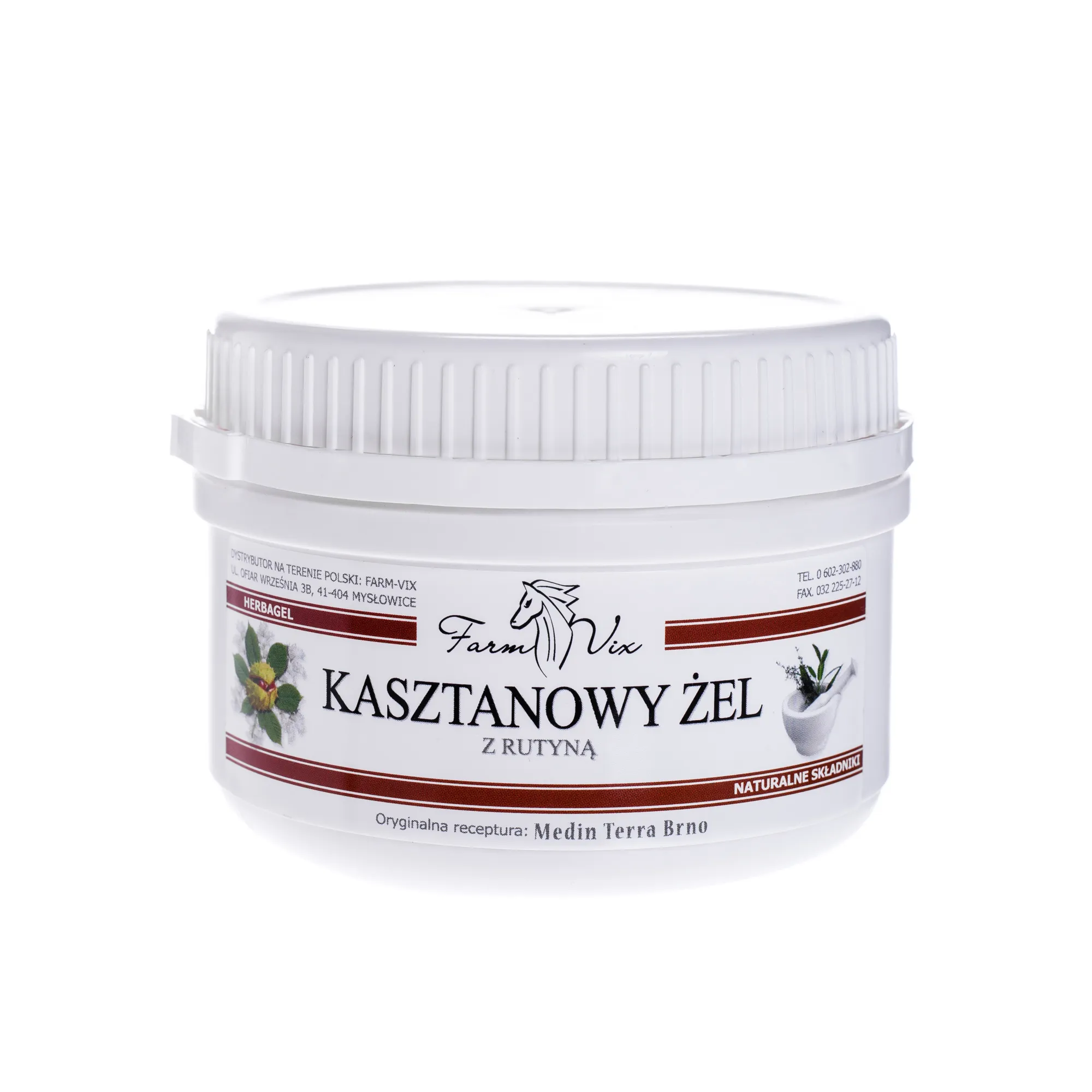 Farm-Vix, żel kasztanowy z rutyną, 350 g