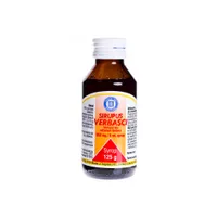 Sirupus Verbasci 952mg/5 ml - Tradycyjny produkt leczniczy stosowany w leczeniu bólu gardła, 125 g