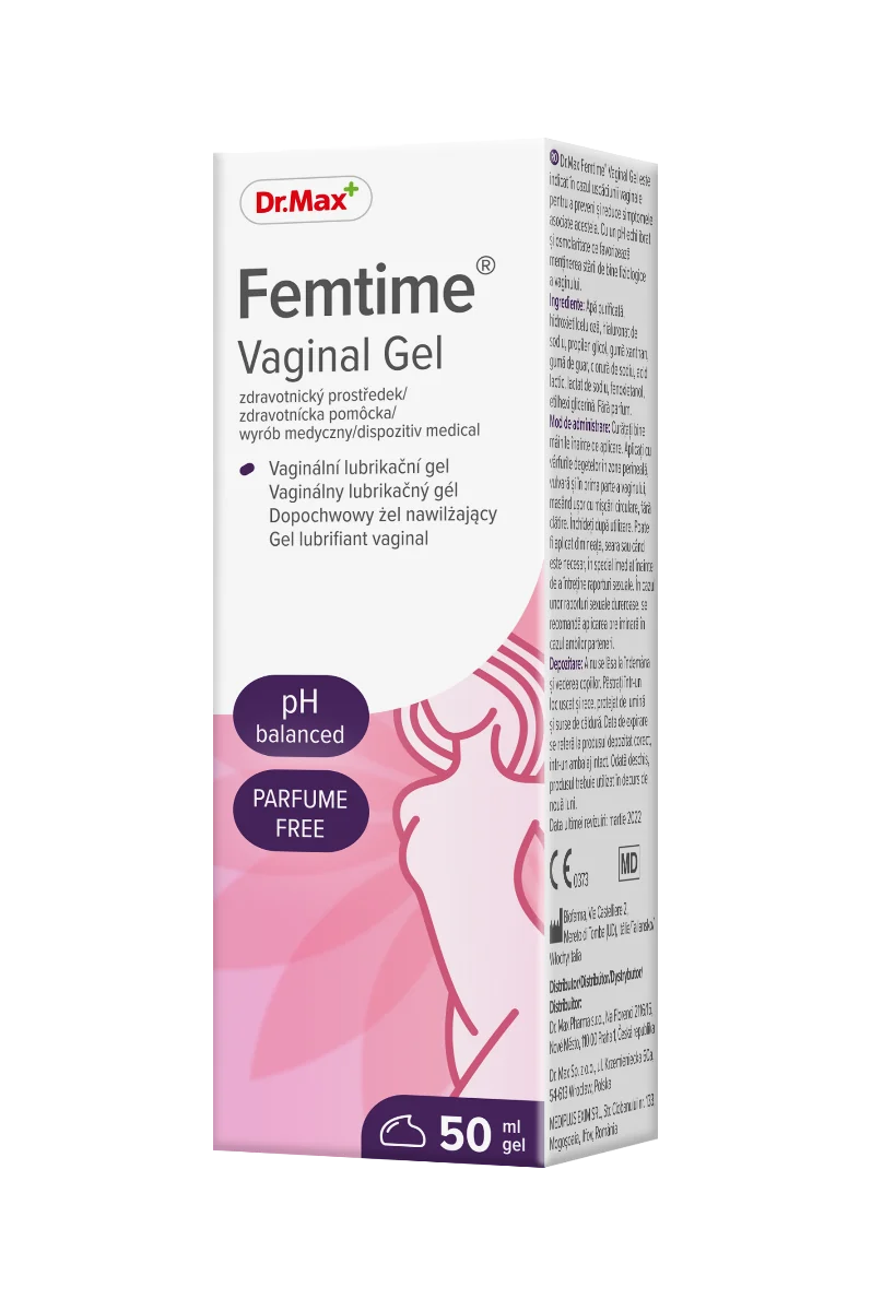 Femtime Vaginal Gel Dr. Max dopochwowy żel nawilżający, 50 ml