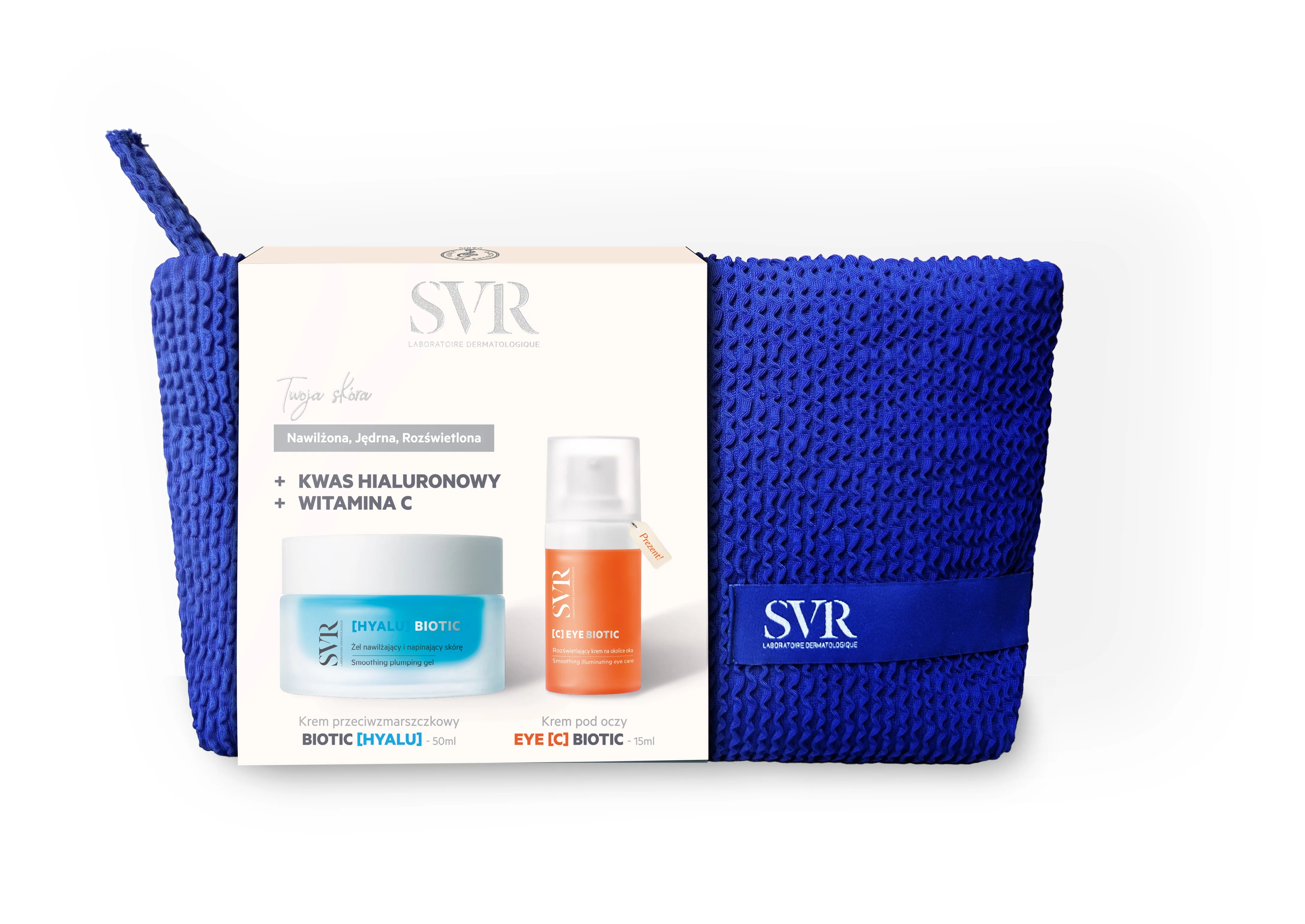 SVR Zestaw żel Hyalu Biotic, 50 ml + krem na okolice oka C-Eye Biotic, 30 ml
