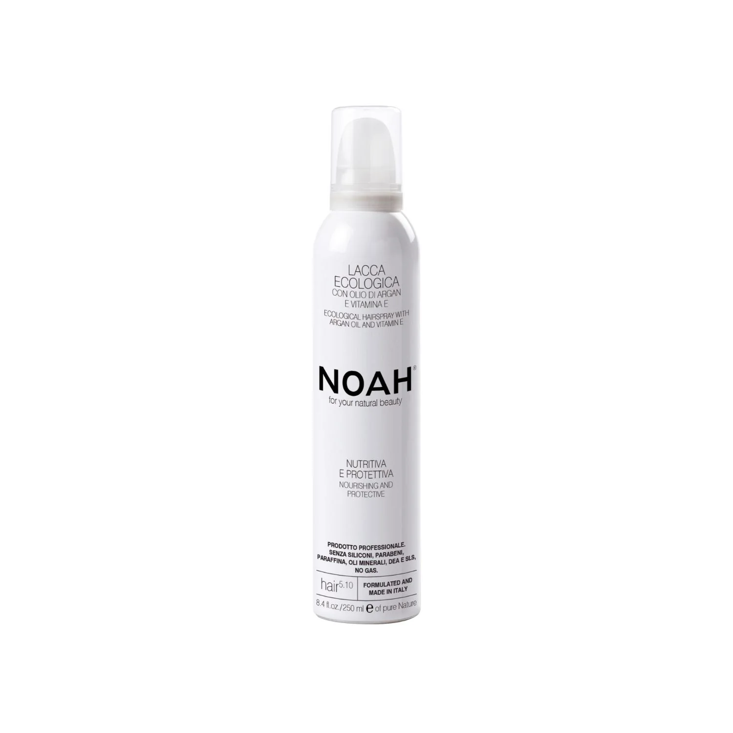 NOAH® 5.10 ekologiczny lakier do włosów z witaminą E, 250 ml