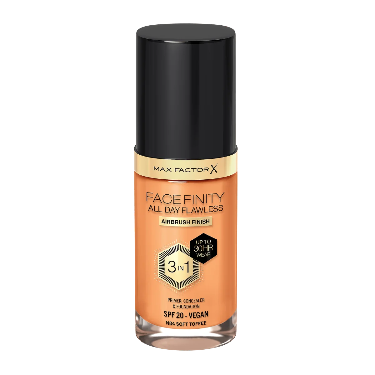 Max Factor Facefinity All Day Flawless podkład do twarzy 3w1 Soft Toffee, 30 ml