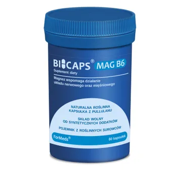 ForMeds Bicaps Mag B6, suplement diety, 60 kapsułek 