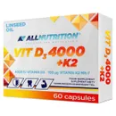 Allnutrition VIT D3 4000 + K2, suplement diety, 60 kapsułek