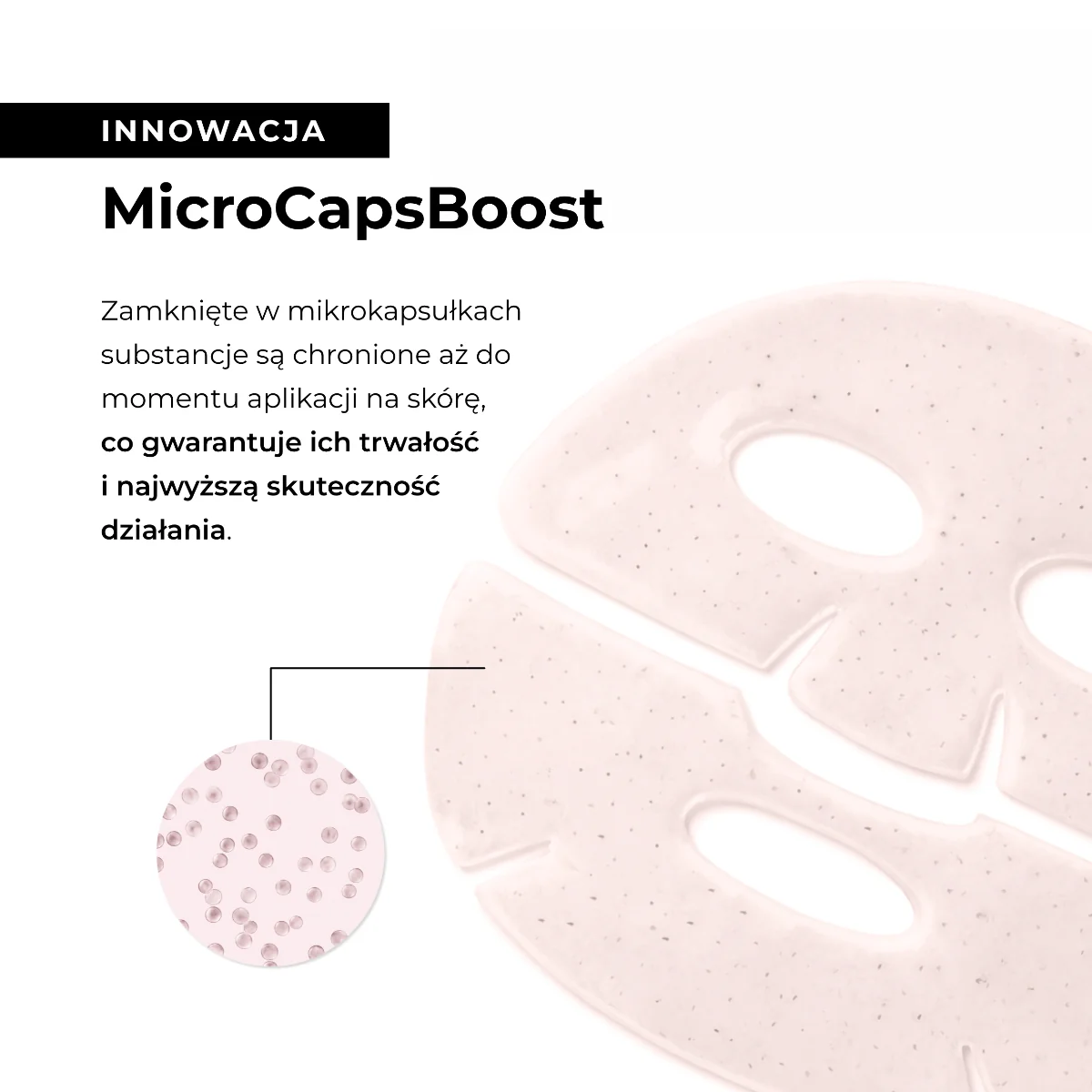 L'biotica maska kolagenowa z PDRN w mikrokapsułkach, 1 sztuka