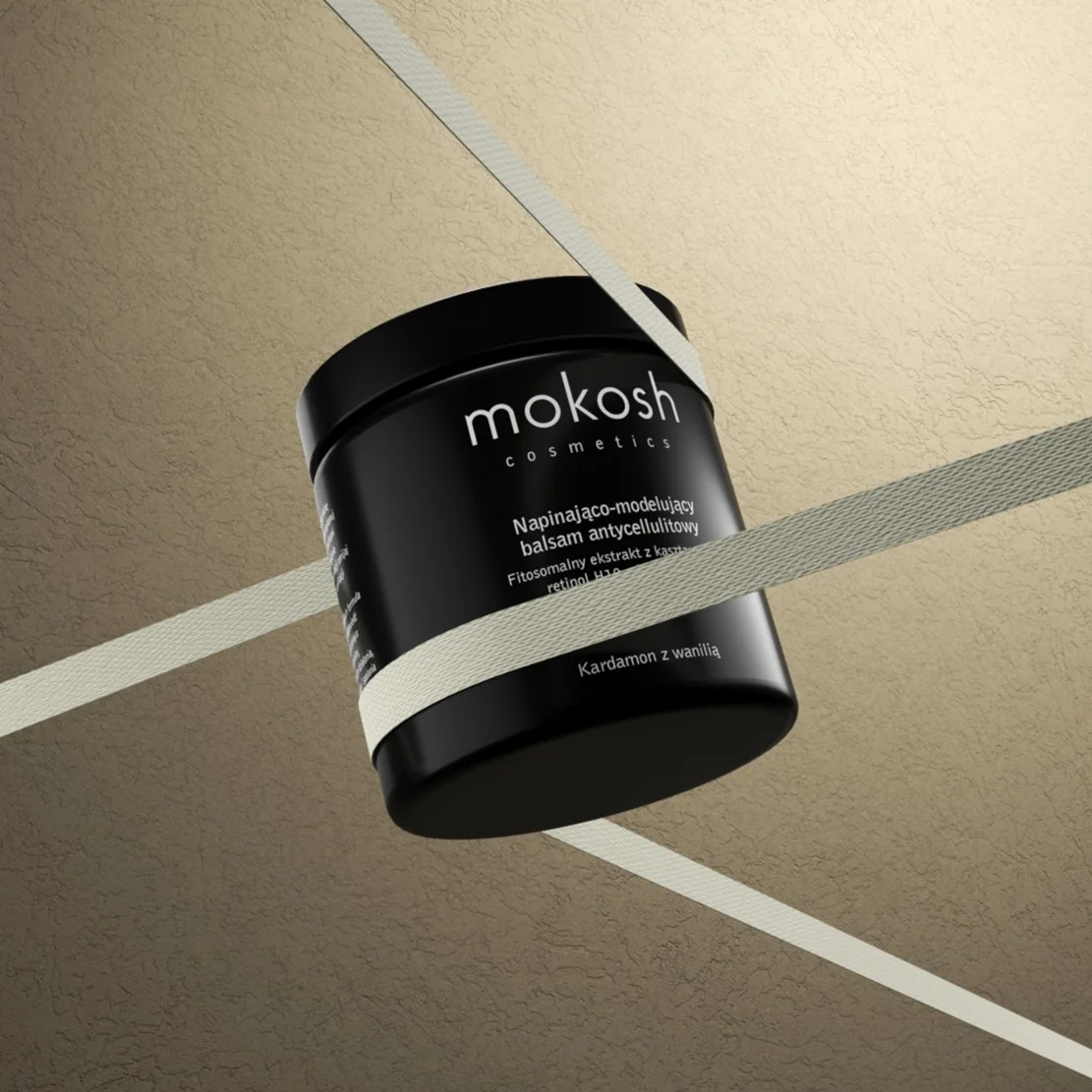 Mokosh napinająco-modelujący balsam antycellulitowy Kardamon z wanilią, 120 ml
