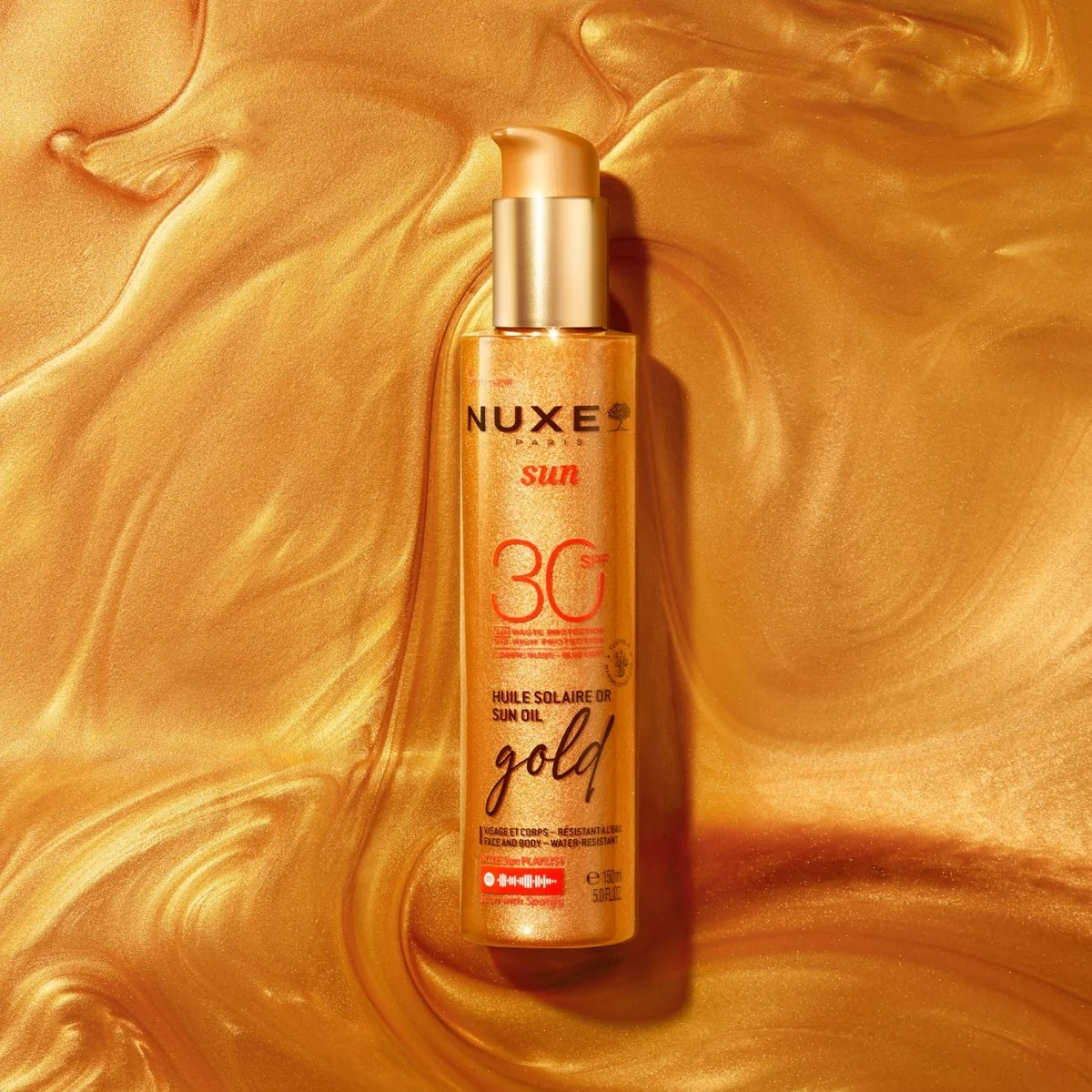 Nuxe Sun Gold olejek do opalania SPF 30, 150 ml