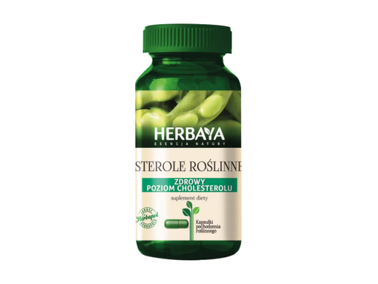 Herbaya Sterole Roślinne, suplement diety, 60 kapsułek