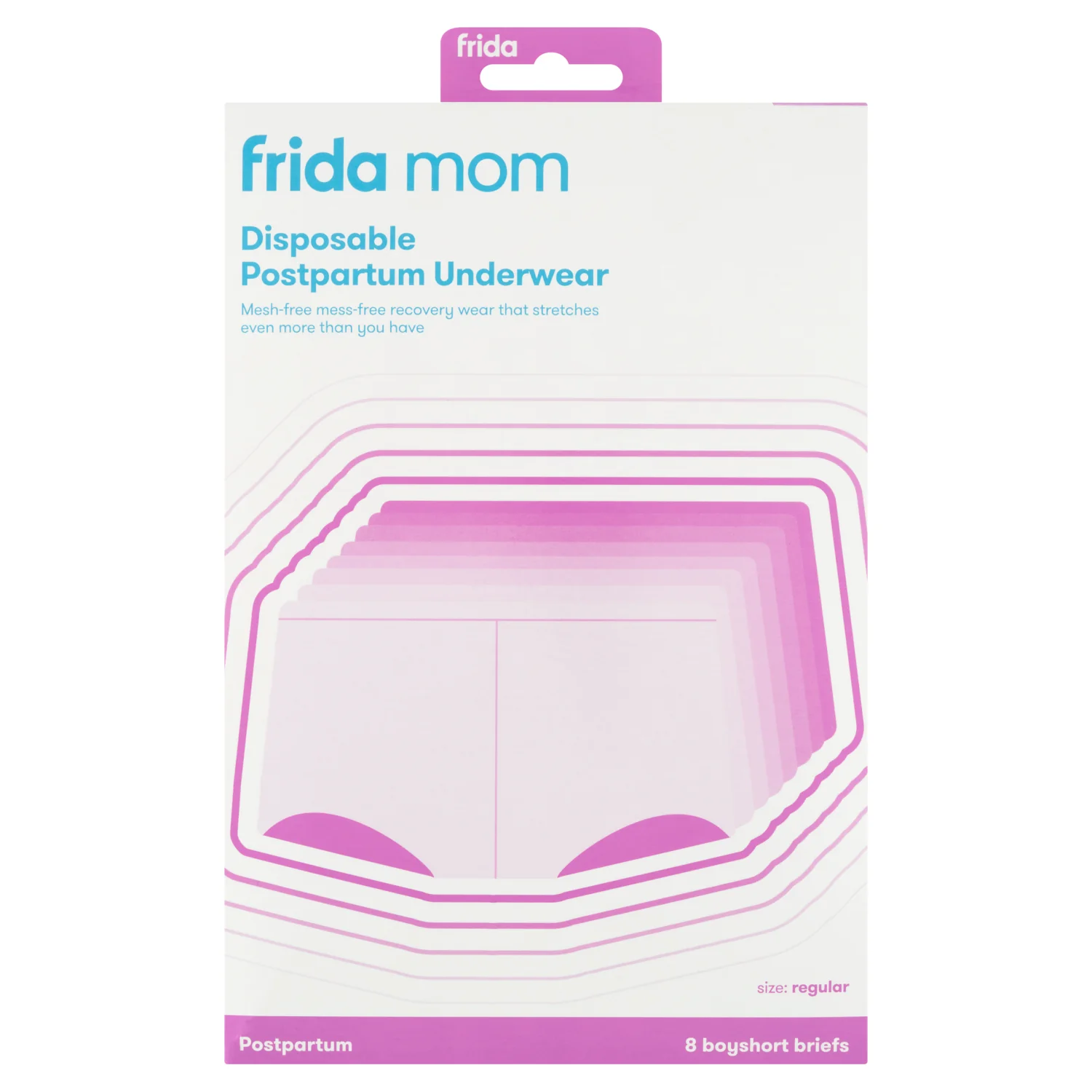 Frida Mom jednorazowa bielizna poporodowa typu Boyshort, 8 szt.