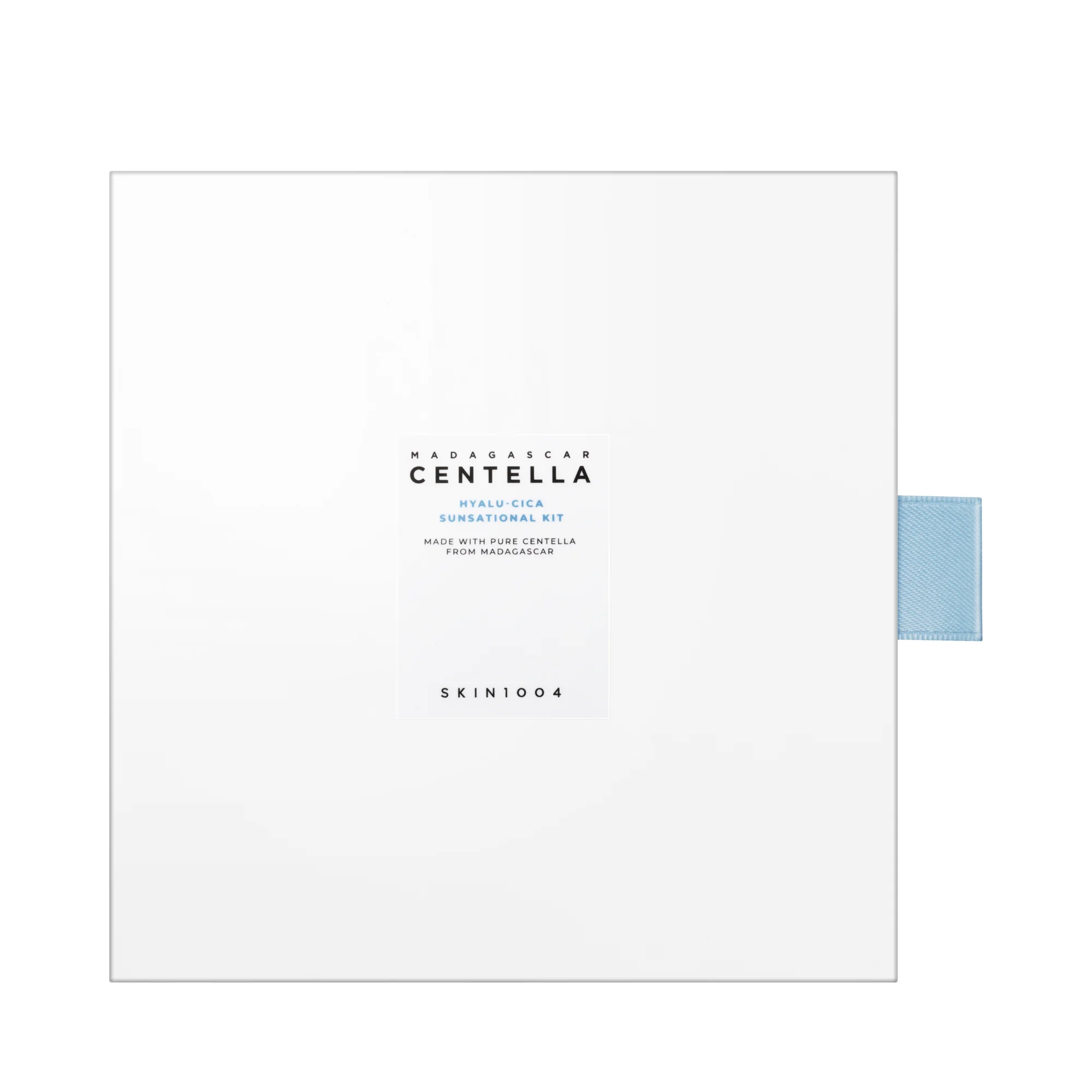 SKIN1004 Madagaskar Centella Hyalu-Cica Sunsational Kit zestaw kosmetyków Hyalu-Cica Silky-Fit Sun Stick, 20 g + Hyalu-Cica Water-Fit Sun Serum, 2 x 15 ml
