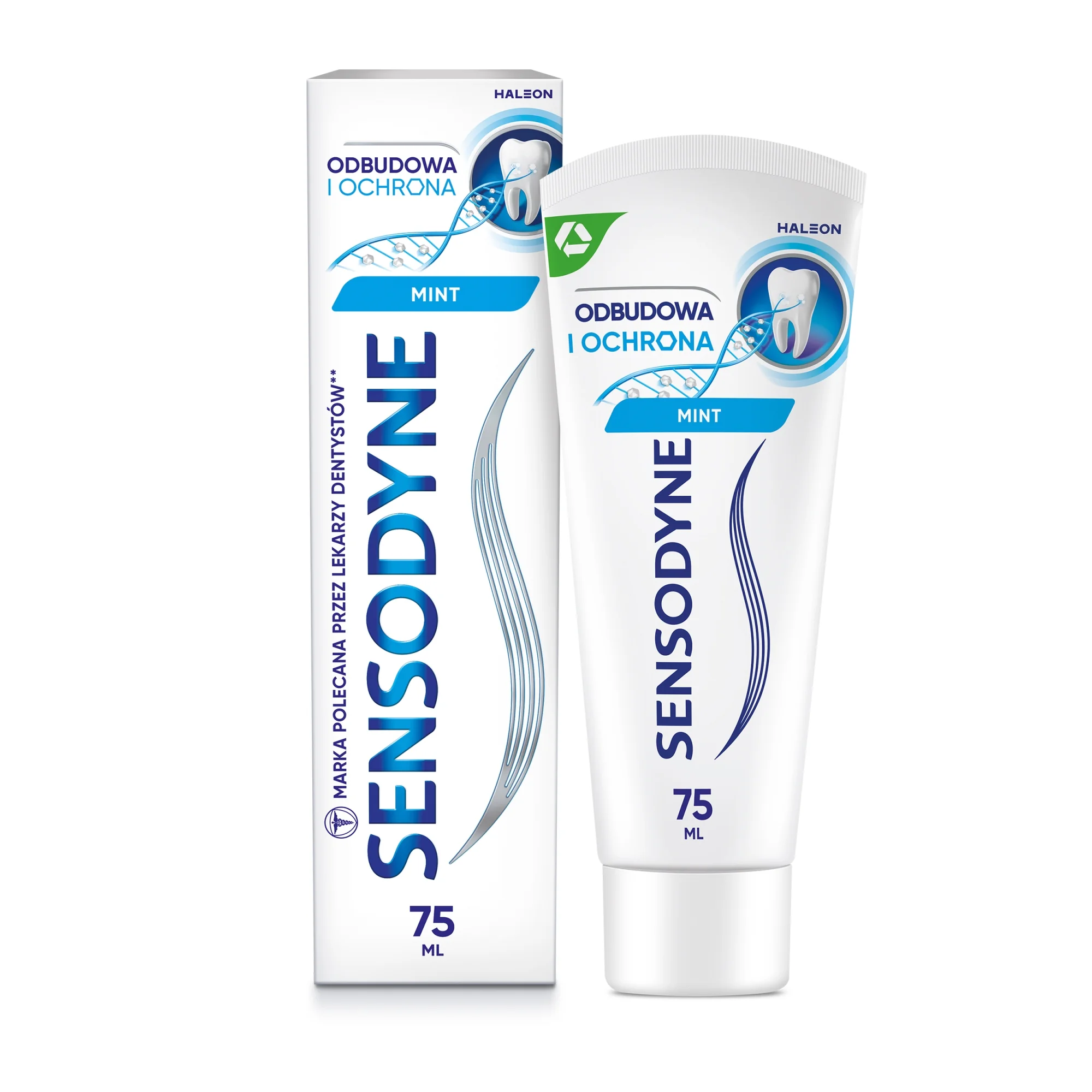 Sensodyne Odbudowa i Ochrona pasta do zębów z fluorkiem, 75 ml