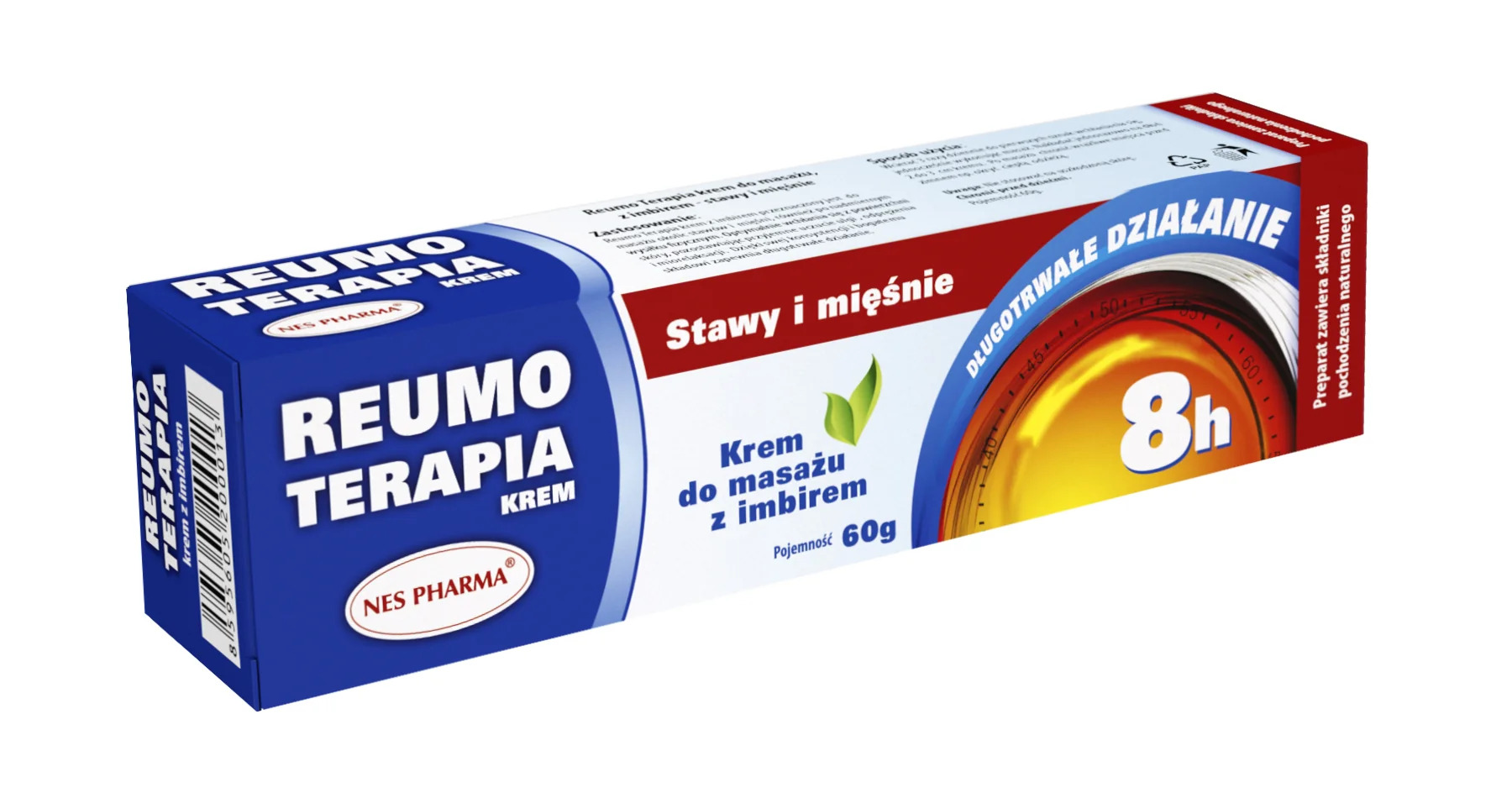 Reumo Terapia krem do masażu z imbirem, 60 g