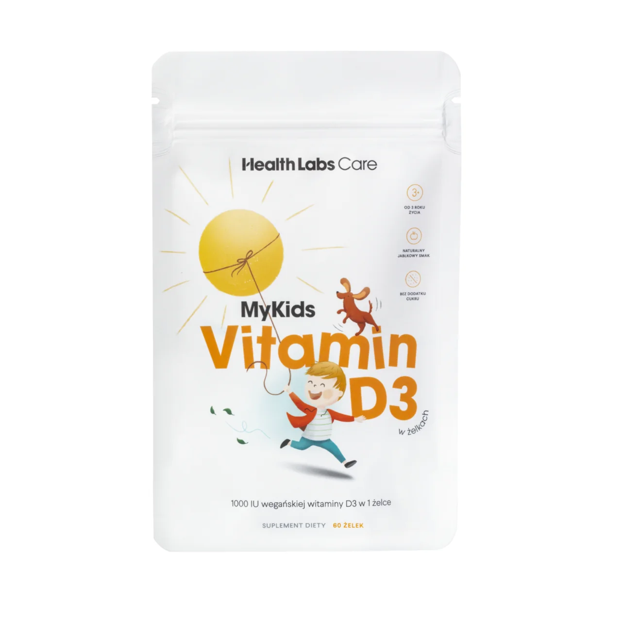 Health Labs Care MyKids Vitamin D3 żelki dla dzieci, 60 sztuk