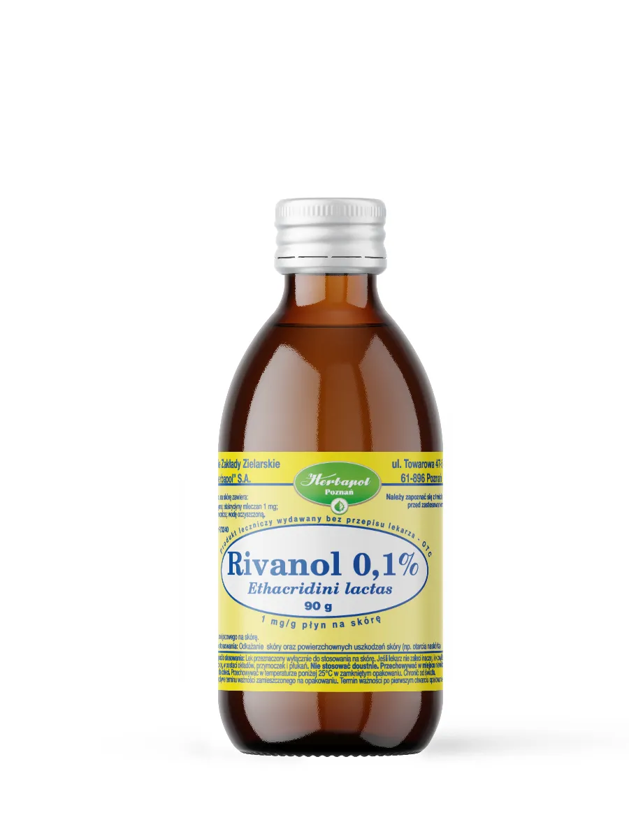 Rivanol 0,1% płyn na skóre, 90 g