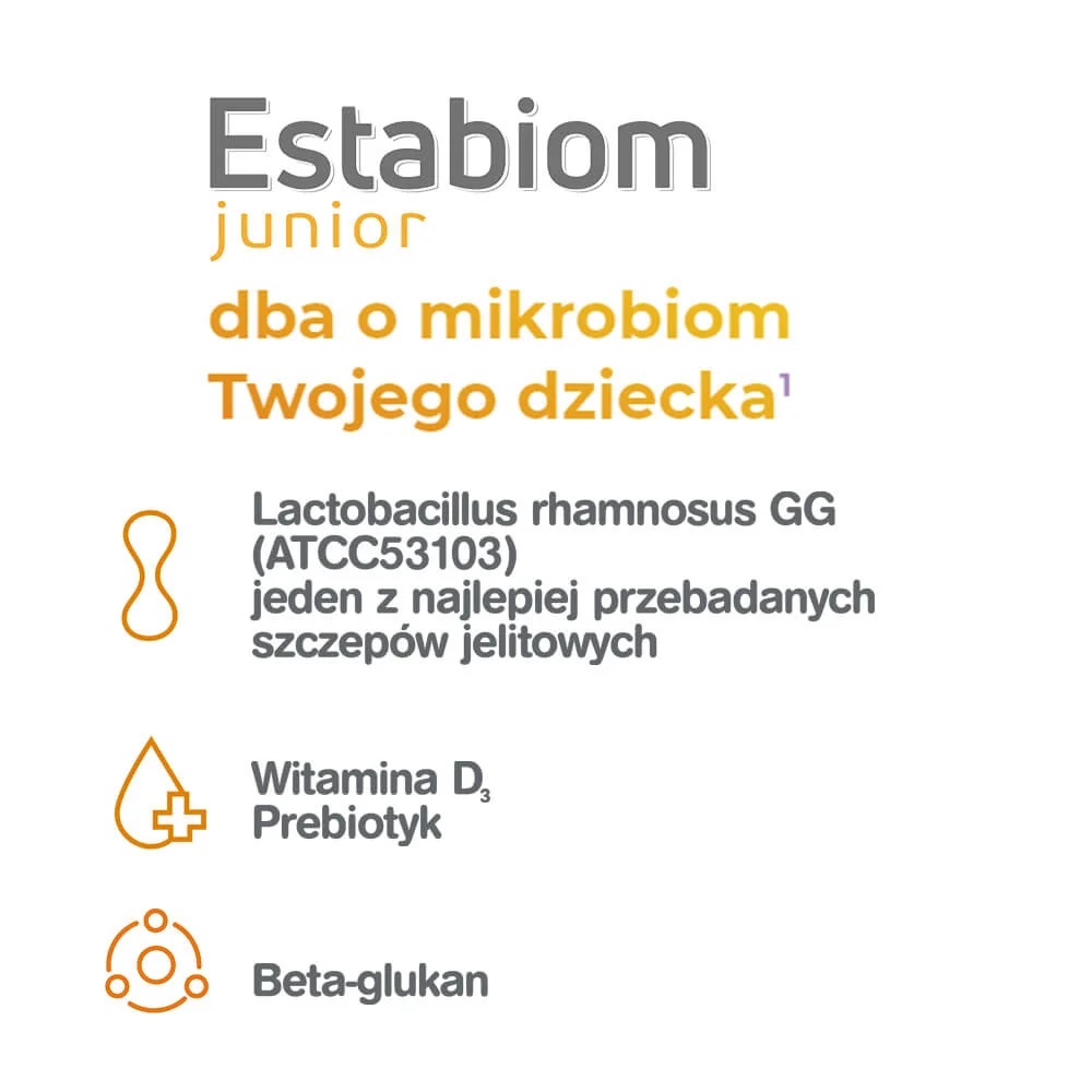 Estabiom Junior 20 kapsułek