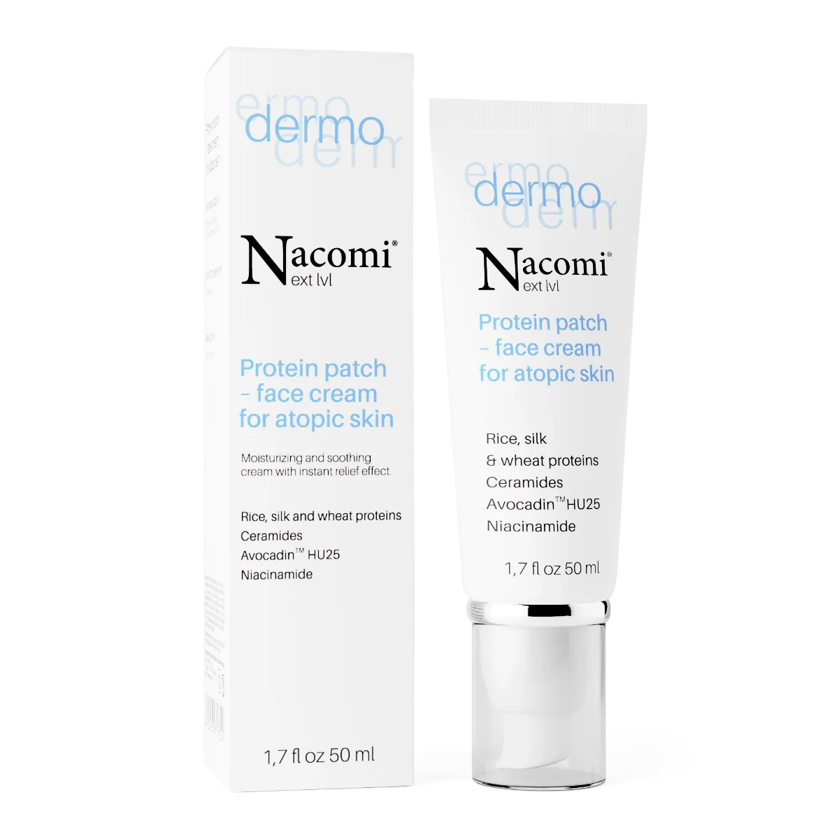 Nacomi Next Level Dermo proteinowy plaster-krem do skóry atopowej, 50 ml