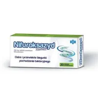 Nifuroksazyd Polfarmex, 200 mg, 20 tabletek