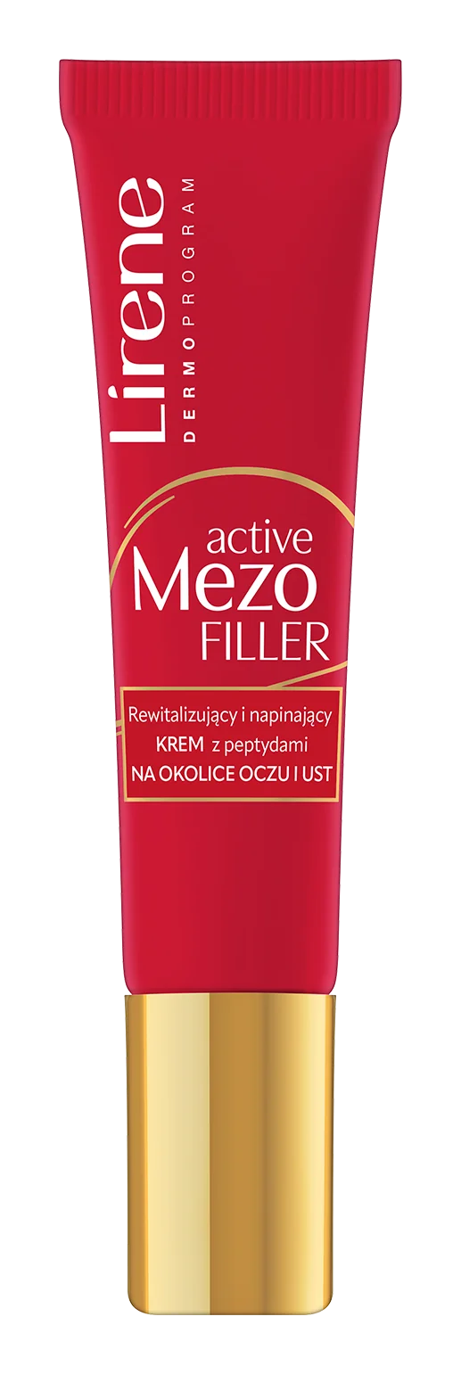 Lirene rewitalizująco-napinający krem z peptydami na okolicę oczu i ust 60/70+, 15 ml