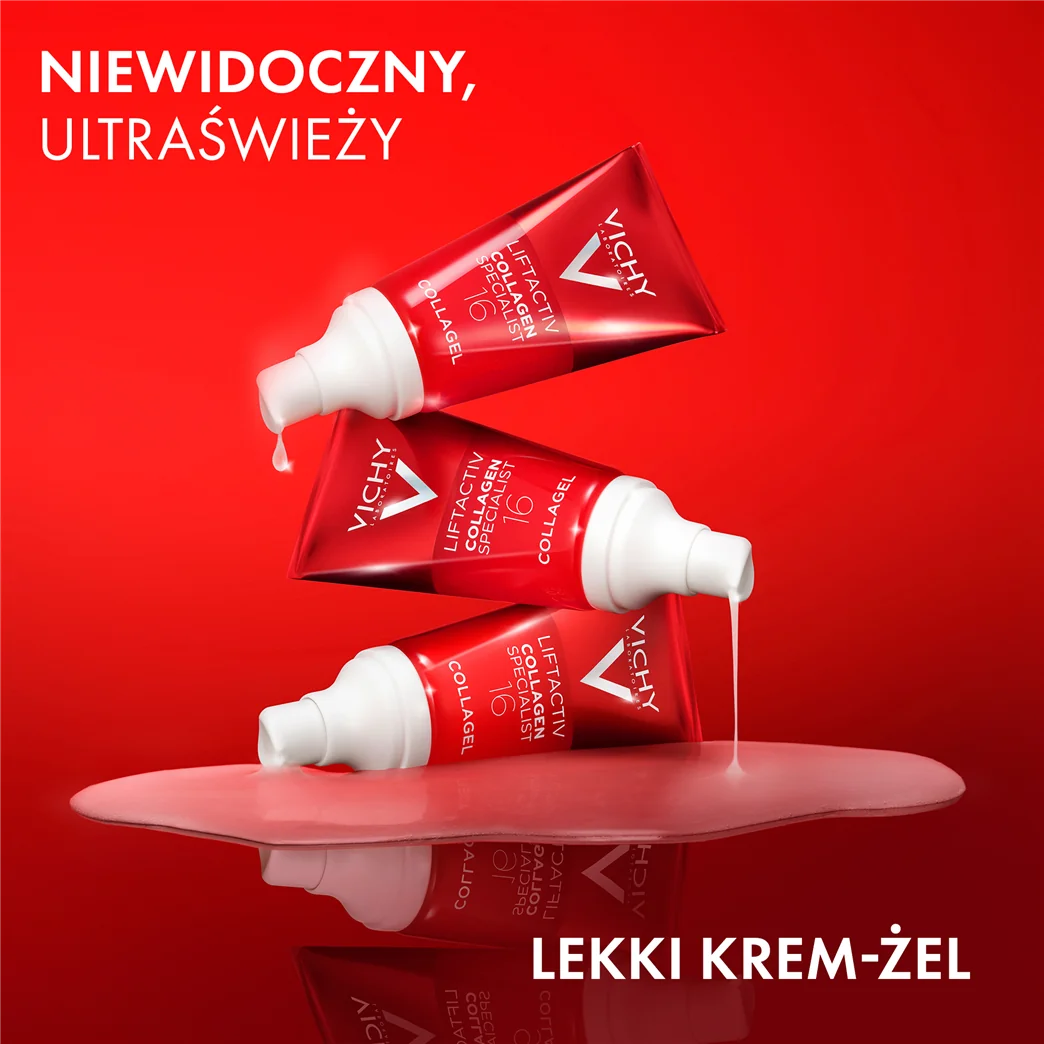 Vichy Liftactiv Collagen Specialist 16 żel krystaliczny do twarzy, 50 ml