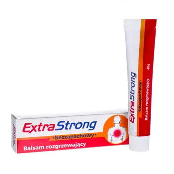 Extra Strong, balsam rozgrzewający, bezzapachowy, 40 ml 